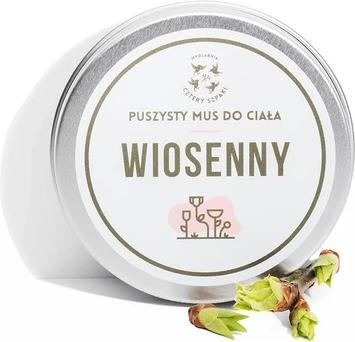 Mydlarnia Cztery Szpaki Fluffy Body Mousse Spring Green Lemon And Bergamot 150Ml (150 ml)