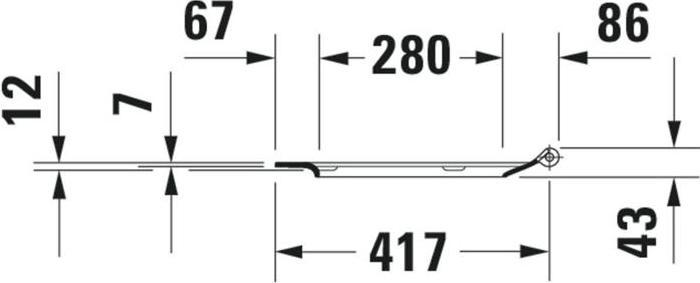 Produktbild Duravit WC-Sitz DURASTYLE ohne Absenkautomatik weiss