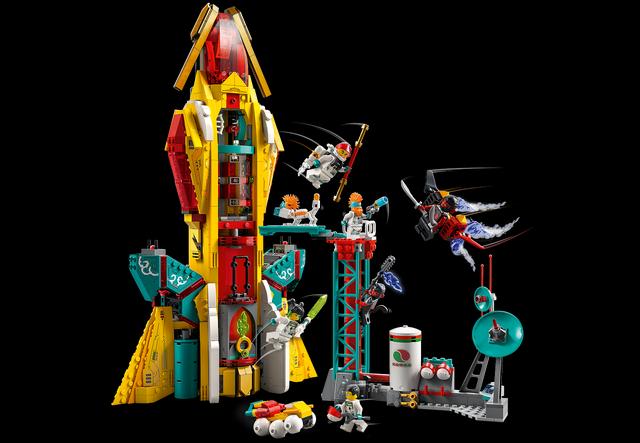 Image du produit LEGO Vaisseau d'exploration (80035, LEGO Monkie Kid, LEGO difficiles à trouver)