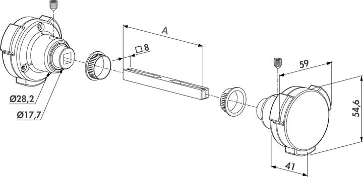 Produktbild Locinox Sicherheitsdrehknopf (1 Stk.)