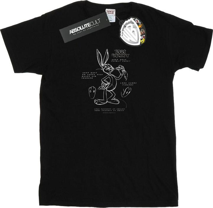 Image du produit Looney Tunes - T-shirt BUGS BUNNY DRAWING INSTRUCTION - Homme (L)