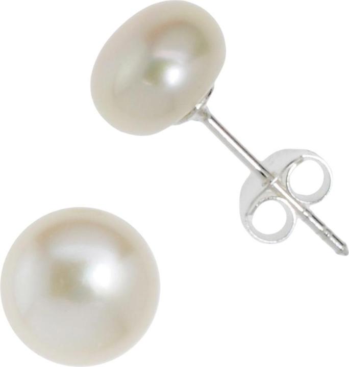 Actual product image Bijouteria Ear studs (Silver 925, Freshwater pearl)