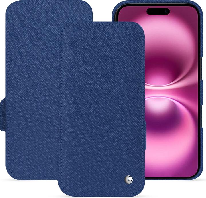 Actual product image Noreve Horizontal leather flap shell (Apple iPhone 16 Plus)