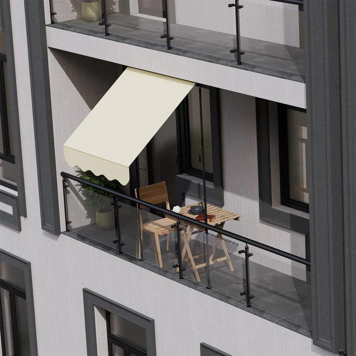 Actual product image Juskys Klemmmarkise Kapstadt (1.50 m)