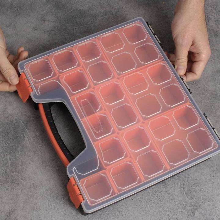 Actual product image Quadrios 23SA094 Assortment box (L x W x H) 31.2 x 27.2 x 6 cm No. of compartments: