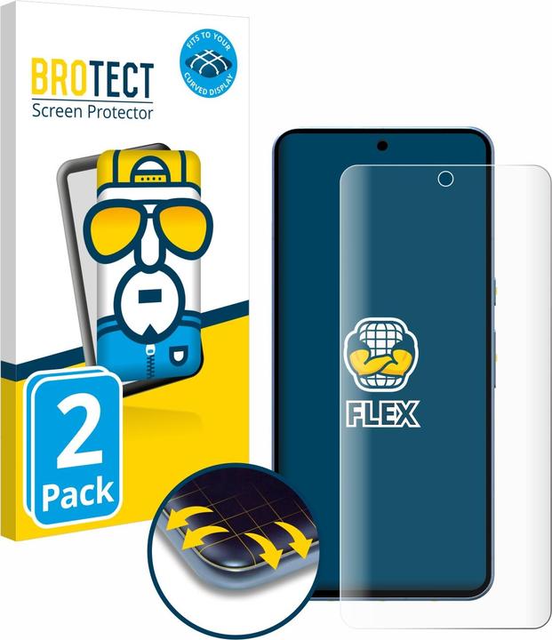 BROTECT Full-Cover Displayschutz (2 Stück, Google Pixel 8 Pro)