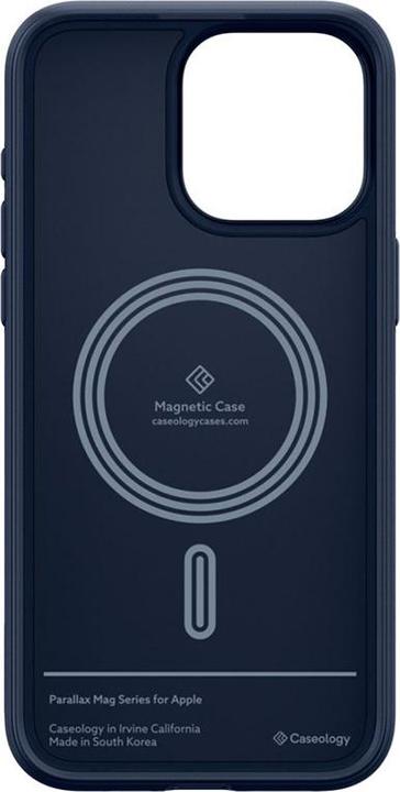 Actual product image Caseology Parallax Mag Magsafe Iphone 15 Pro Midnight Blue (Apple iPhone 15 Pro)