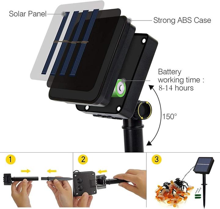 Image du produit LS Guirlandes solaires à LED (7 m)