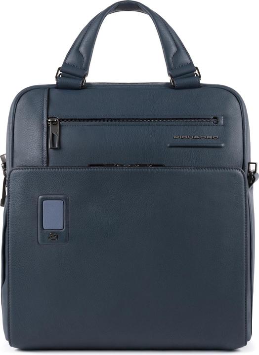 Produktbild Piquadro Akron, Leather Backpack, Blue, Laptop Compartiment, For Men, 33 c