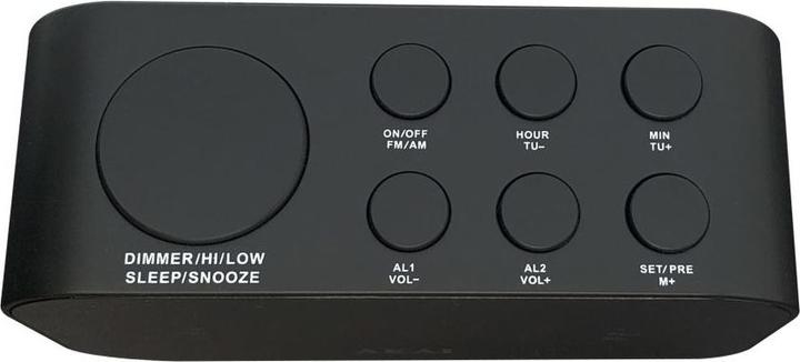 Produktbild Akai Professional ACR-3088 radio Clock Digital Black