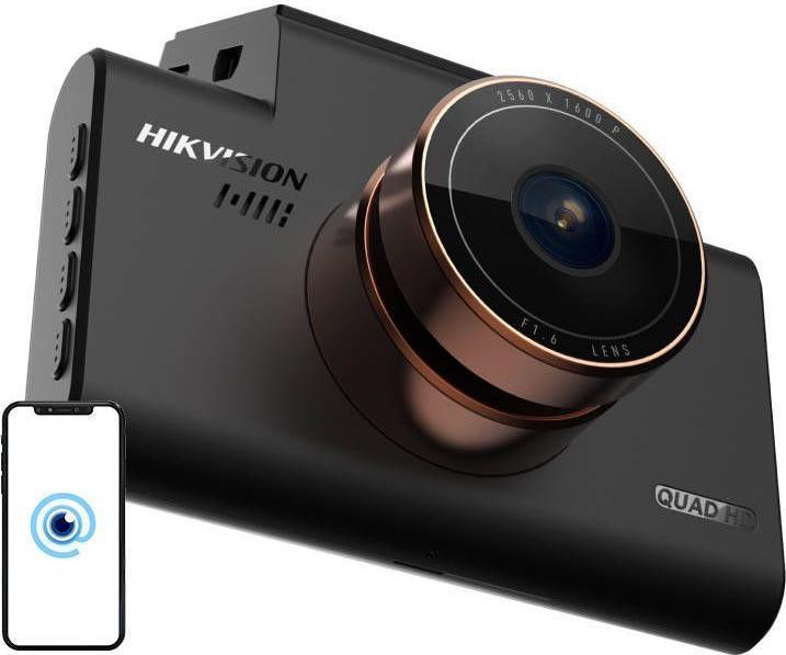 Actual product image Hikvision Dash camera C6 Pro 1600p/30fps (Wi-Fi, GPS receiver, Accelerometer, Built-in microphone)