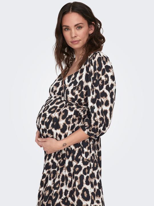 Image du produit Only Maternity Maman robe portefeuille manches 3/4 (M)