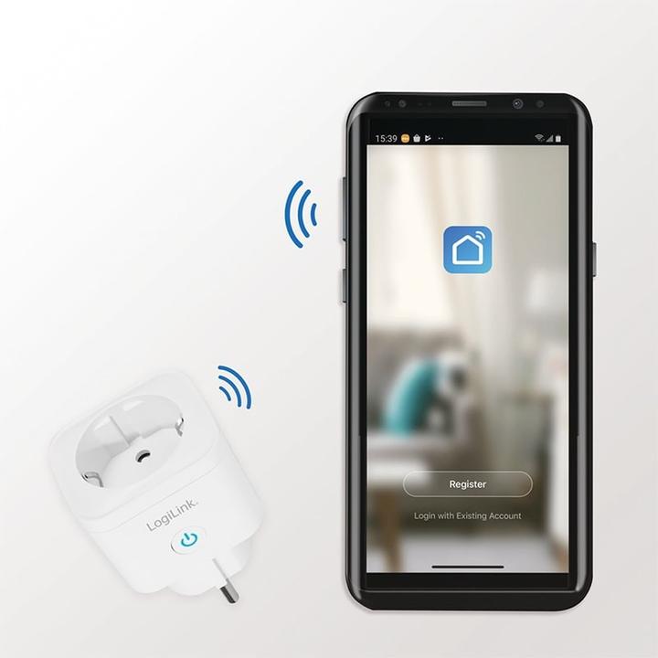 Produktbild LogiLink Smart Home Wi-Fi Plug CEE 7/3