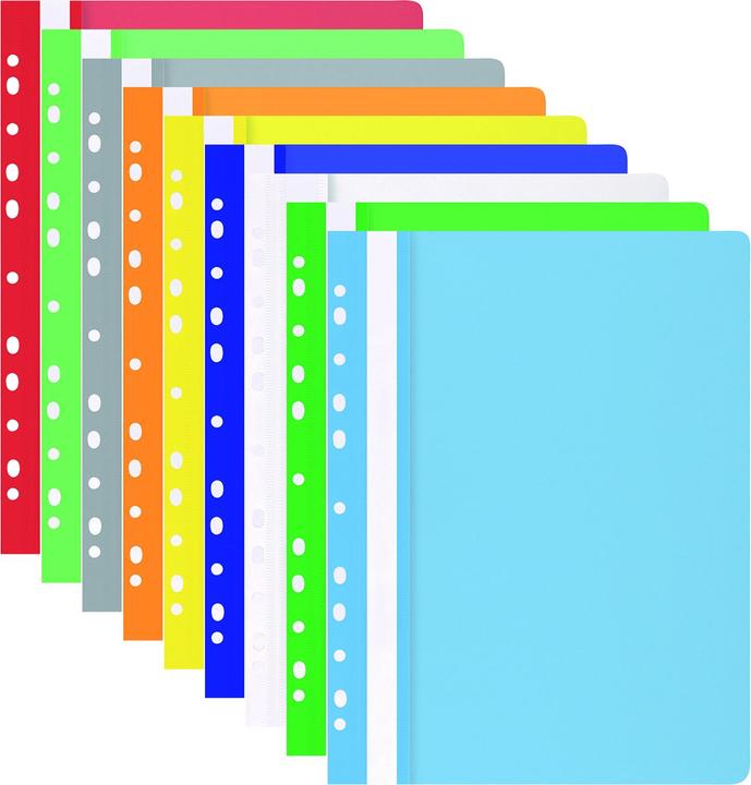 Produktbild Office Products PIN-IN-MAPPE A4 PP (25), ORANGE (A4, 25 x)