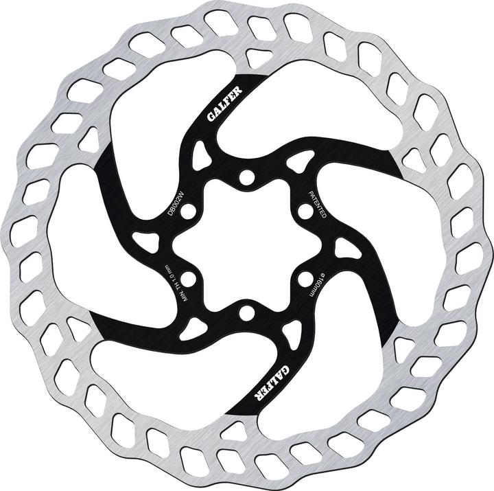 Actual product image Galfer Bike Wave Fixed MTB brake discs (160 mm)