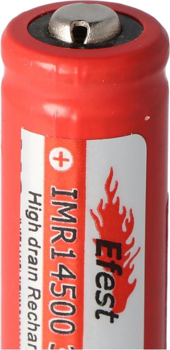 Produktbild Efest Akku IMR 14500 V2, Pluspol erhöht (1 Stk., 14500, 700 mAh)