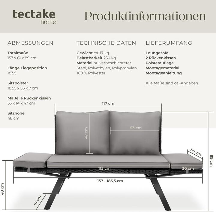 Actual product image tectake Sintra