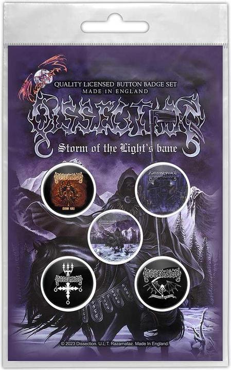 Universal Textiles Abzeichen Strom Of The Lights Bane 5erPack Metall Kunststoff