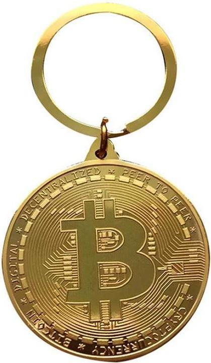 Image du produit PhoneLook Porte-clés Bitcoin Pièce Token Crypto Culte