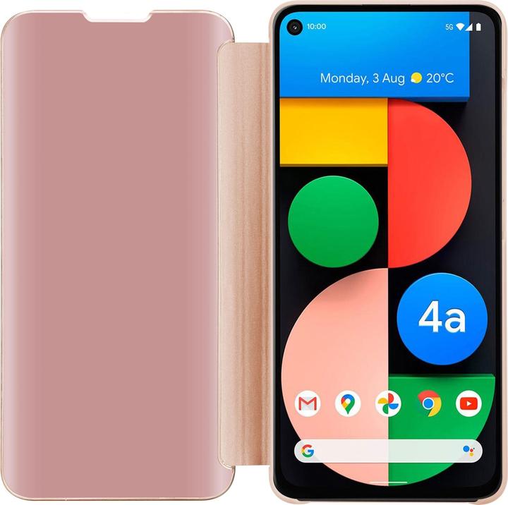 Actual product image Cadorabo Book Smart View Mirror Cover (Google Pixel 4a)