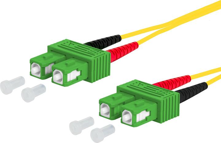 Produktbild Metz Connect LWL-Patchkabel Singlemode OS2 (UTP, CAT6, 1 m)
