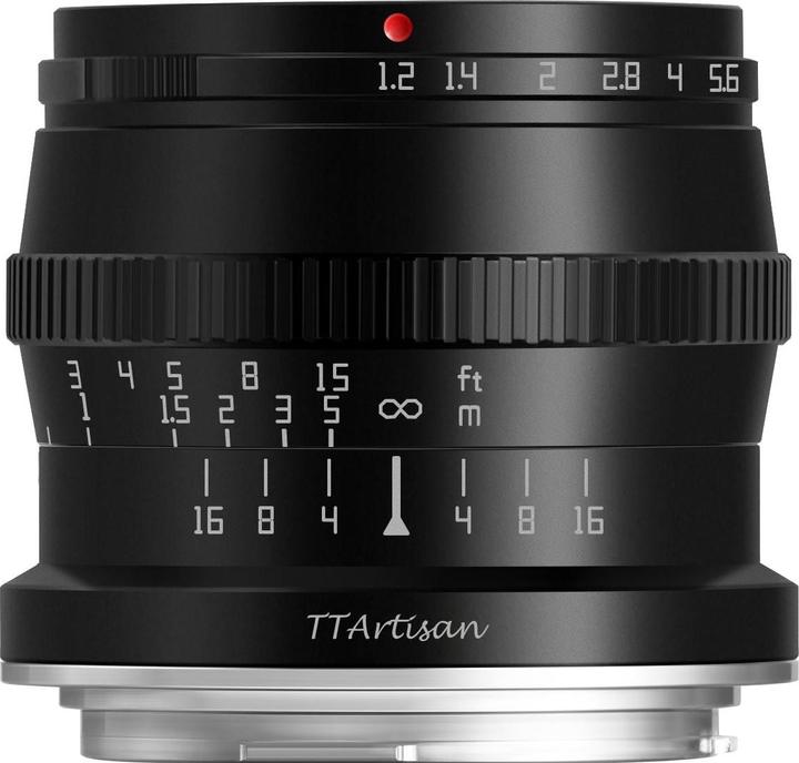 Produktbild TTArtisan Festbrennweite APS-C 50mm F/1.2 – Canon EF-M (Canon EF-M, APS-C / DX)