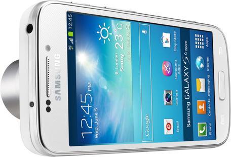 Actual product image Samsung SM-C101 Galaxy S 4 Zoom (8 GB, White, 4.30", 16 Mpx, 4G)