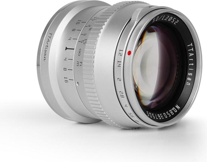 Produktbild TTArtisan Festbrennweite APS-C 50 mm f1.2 – MFT (Micro Four Thirds, APS-C / DX)