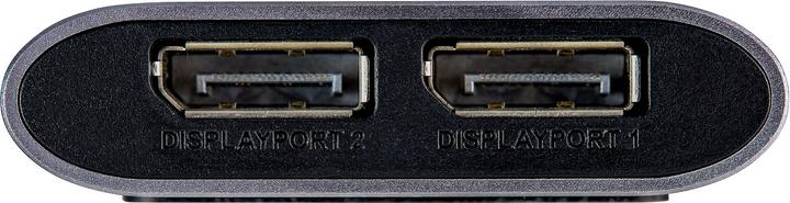 Produktbild StarTech Thunderbolt 3 zu Dual DisplayPort (USB Typ-C, 46 cm)