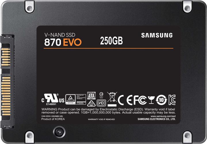 Productafbeelding Samsung 870 EVO (250 GB, 2.5")