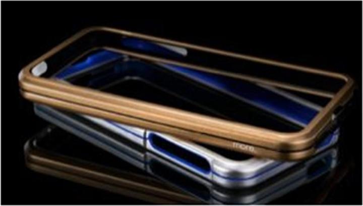 Produktbild more. Armor Metal Bumper für iPhone 5/5S/SE Bronze/Black (Apple iPhone 5, Apple iPhone 5s, Apple iPhone SE)