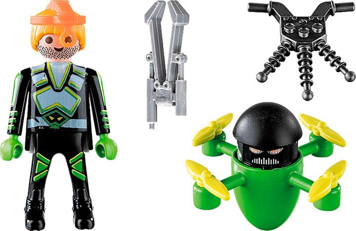 Produktbild Playmobil Agent mit Drohne (70248, Playmobil Special Plus)