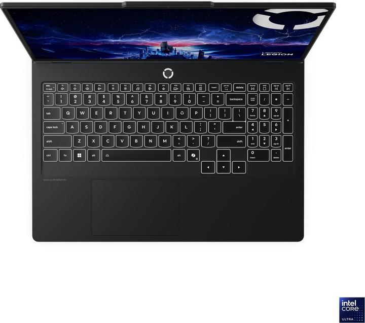 Actual product image Lenovo Legion Pro 5 16IAX10H (83LU000KGE), eclipse black (16", Intel Core Ultra 9 275HX, 32 GB, 1000 GB, DE)