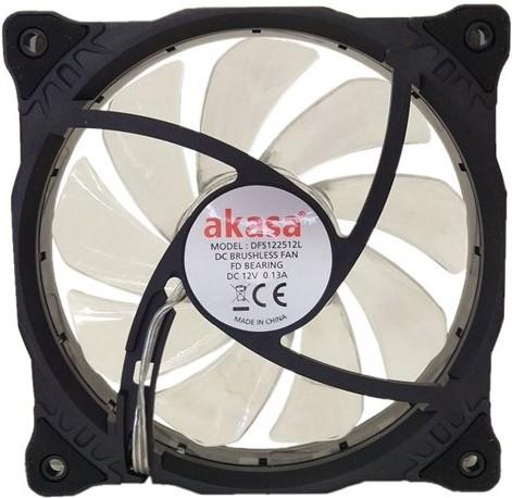 Actual product image Akasa Vegas X7 LED fan, RGB (120 mm, 1 x)