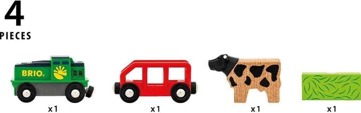 Actual product image Brio Farm Battery Train