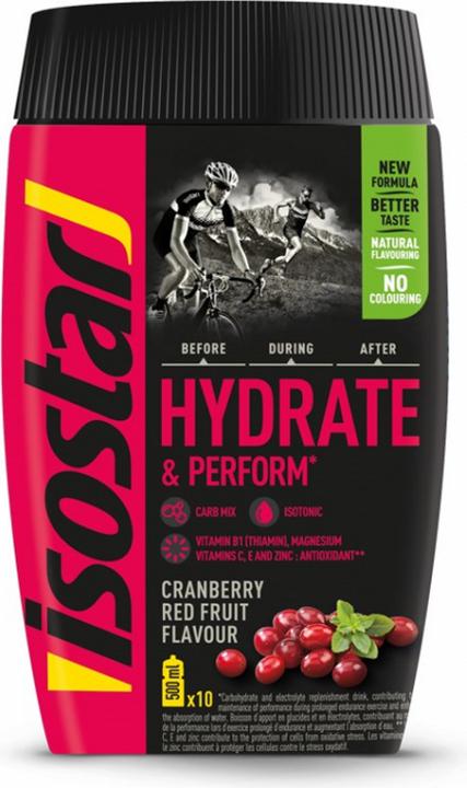 Actual product image Isostar Hydrate Perform (Red Fruits, 1 pcs., 400 g)