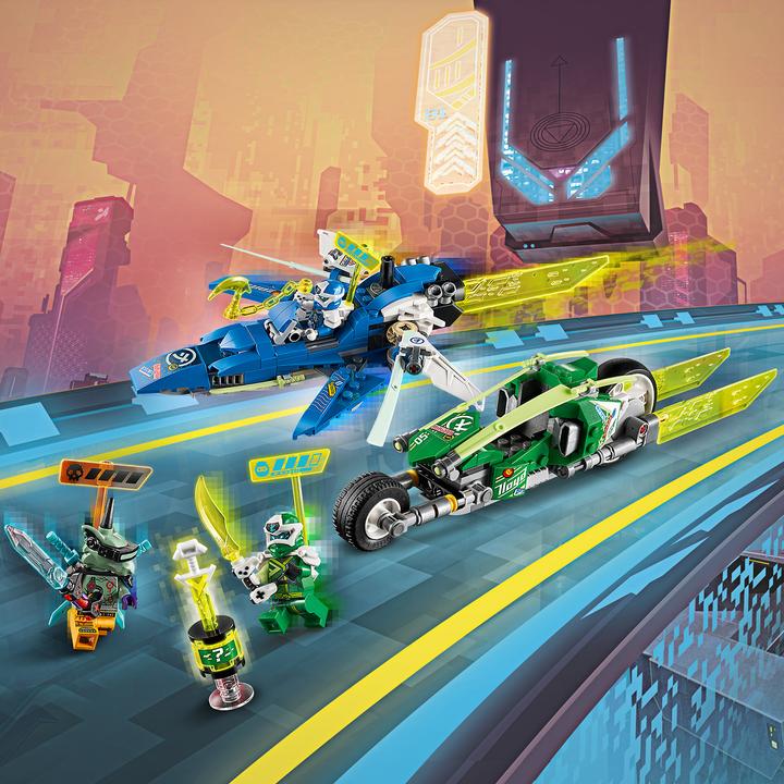 Image du produit LEGO Jay et Lloyd's Power Thrillers (71709, LEGO Ninjago)