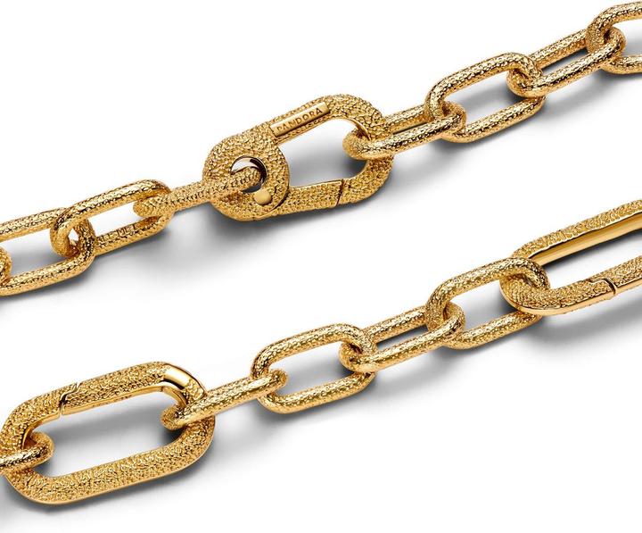 Actual product image Pandora ME Kettenarmband mit kleinen Kettengliedern (16 cm, Metal, Gold plated)