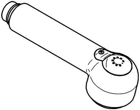 Actual product image Grohe EICHELBERG double jet spray 440552 44055226 for Al Dente kitchen fittings ND chrome chrome for Al...