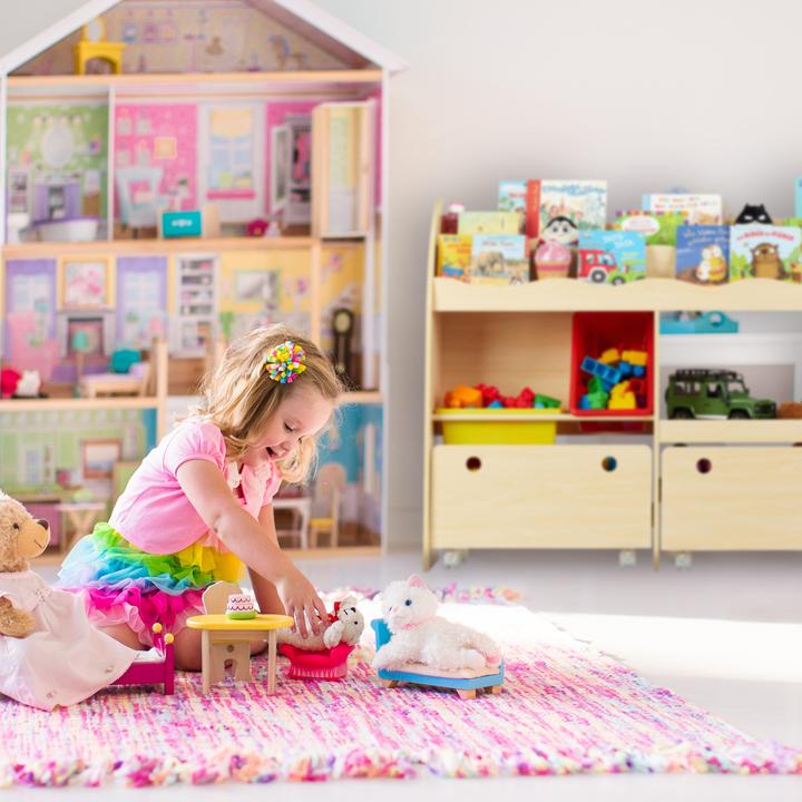 Actual product image Relaxdays Playroom Storage For Toys & Books