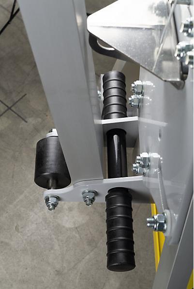 Image du produit Planeta Portique en aluminium RLPK, hauteur h.t. 2477 - 3877 mm, largeur 5000 mm.