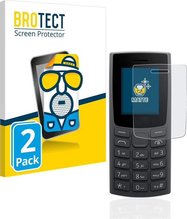 Actual product image BROTECT Protector Anti-Glare (2 Piece, Nokia 105 (2023))