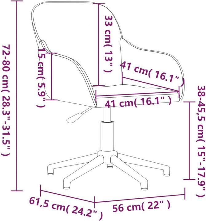 Actual product image VidaXL Antonia