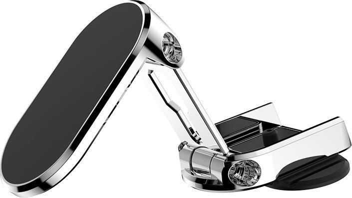 Actual product image Samsung Mobeen Magnetic Car Phone Holder silver magnetic car holder