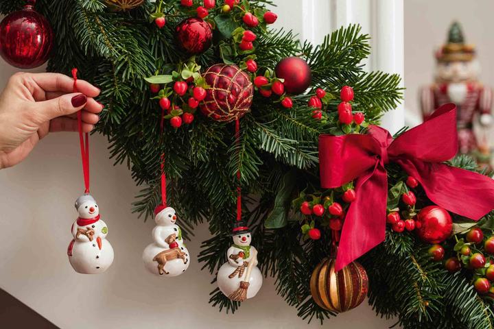 Produktbild Villeroy & Boch Ornamente Schneemänner 3tlg. Nostalgic Ornaments (3 -teilig)