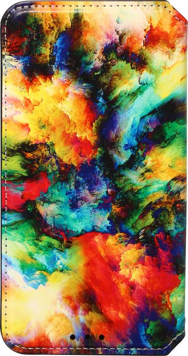 Produktbild PhoneLook Hülle es Flip Paint mit Aufbewahrung für Kreditkarten, Tickets, SIM-Karten (Apple iPhone 13 Pro Max)