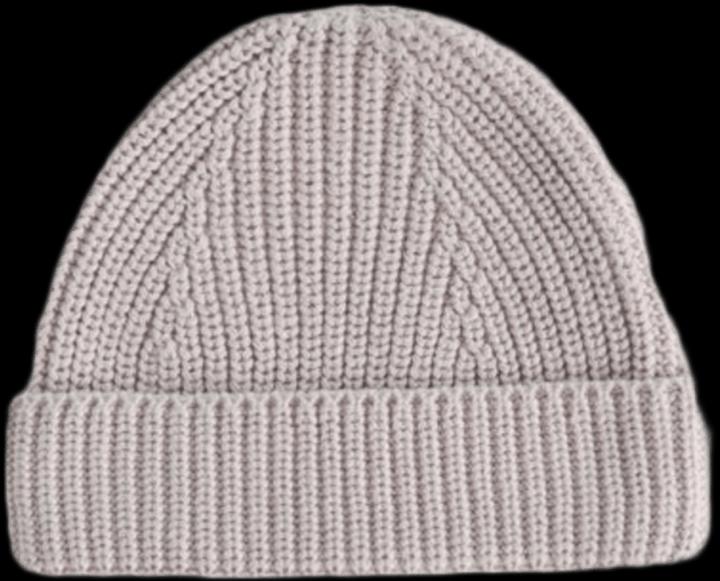 Mushie Grobstrickmütze - Beige