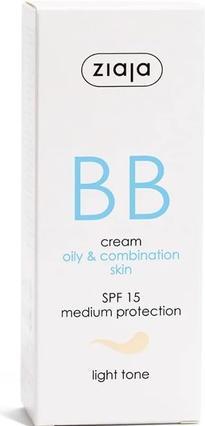 Immagine prodotto Ziaja BB Cream per pelli grasse e miste dal tono chiaro 50ml
