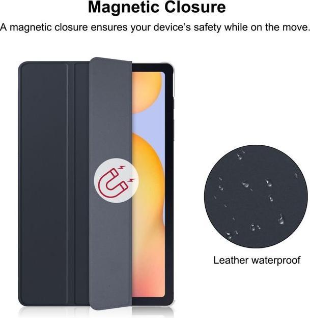 Produktbild MU Classic Dreifach faltbare Leder Hülle (Galaxy Tab A7 10.4 (2020))