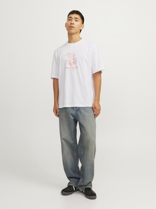 Immagine prodotto Jack & Jones T-shirt stampata con scollo rotondo (M)